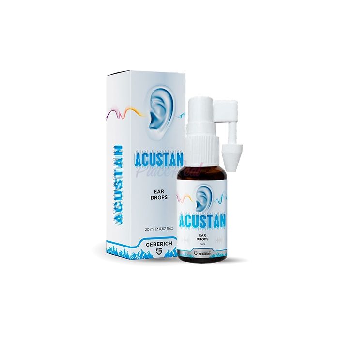 Acustan drops - drops to improve hearing in Hospitalet