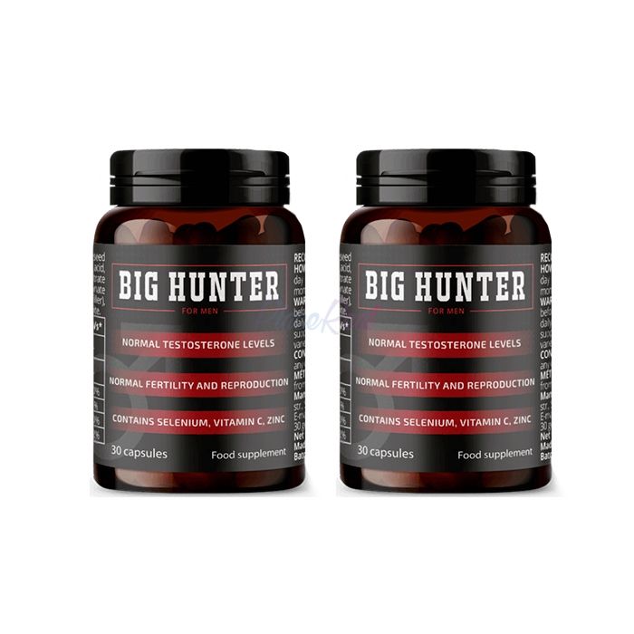 Big Hunter - prostatit için kapsüller Romanya`da