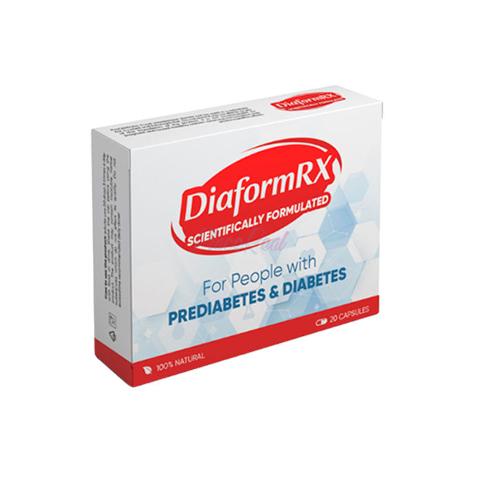 DiaformRX caps - means for normalizing sugar levels in Bari