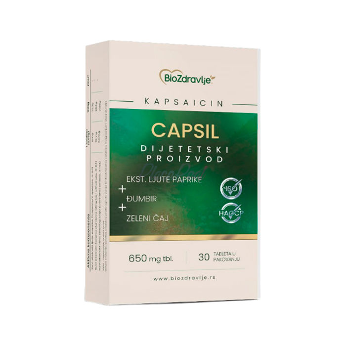 Capsil - weight control product to Vrsac